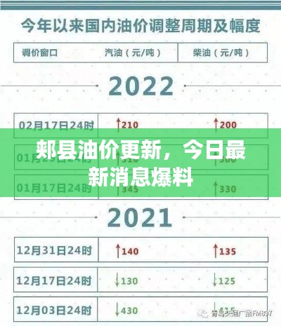 郏县油价更新，今日最新消息爆料